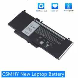 Akumulatory CSMHY Nowa bateria laptopa G5M10 dla Dell szerokości geograficznej E5250 E5450 E5550 Sereis 8V5GX R9xm9 WYJC2 1KY05 7,4V 51WH