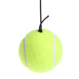 테니스 트레이너 테니스 훈련 볼 테니스 라켓 훈련 연습 공을 뒤로 기본 트레이너 도구 문자열 탄성 로프 운동