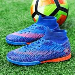 Sapatos de futebol americano masculino de futebol garotos botas mulheres chuteiras respiráveis Chaussure ao ar livre