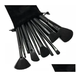 Ben spazzole per trucco 11pcs/set mc pennello MC set crema basi di potenza strumento cosmetico di bellezza con sacca per la consegna caduta