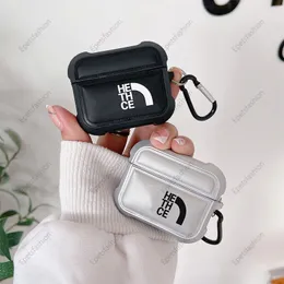 Imitation Down -Jacke mit minimalistischem Design mit Baumwolle gefüllt, um zu verhindern, dass fallende Airpods -Schale Schutzhülle für Apfelkopfhörer 1 2 3 Pro Wireless Ohrhörer Haken