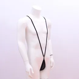 Men V Sling Stretch Mankini Roupa Borat Borat Swimsuits Suspender Bodysuit Sexy Mankini Mankini Tarden Thong Thong Underwear Exótico