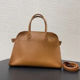 Kuhläden weicher Margoux 12 glattes Litchi -Muster Handheld eine Schulter schräge Straddle -Tote -Tasche