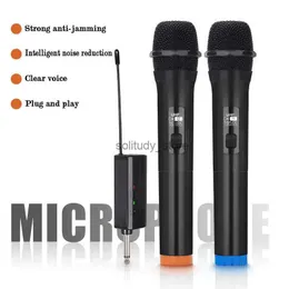Mikrofone Universal Karaoke Wireless KTV Dynamic Microfon Professional Home singen Handheld für Party Performances Reden Church Stage Meetingsq