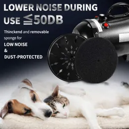 2-in-1pet Dog Dryer Dog Hair Dryer and Comb Brush Pet Grooming Dryer Cat Hair Comb Three 3ギア調整可能な犬の毛皮の塊