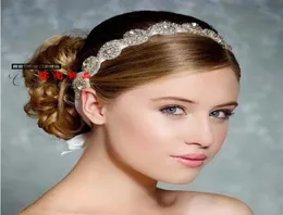 Bandas de cabeça para cabelo de cabelo de noiva de casamento coroa de noiva Tiara Banda de casamento Jóias de noiva New059694068