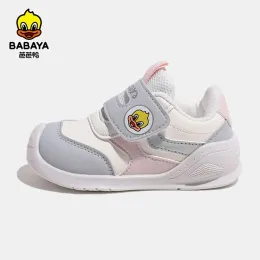 أحذية رياضية Babaya Girls Walking Shoes for Baby Breadable Baby Boys Shoes Autumn 2023 New Kid Functional Shoes