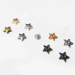 12 mm punk -metalowe gwiazdy kolce śrubowe kołki