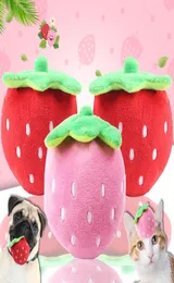 Cartoon Dog Toys Stuffed Squeaking Pet Toy Cute Plush Puzzle For Dogs Cat Chew Squeaker Squeaky Pet Strawberry Toy8590113