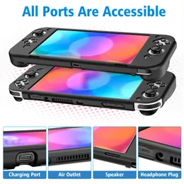 Oivo для Nintendo Switch Case Case Silicone Grip Protector Protector Cockable Soft Shell Case для кожи N-переключателя OLED аксессуаров