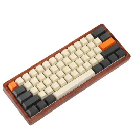 Accessories YMDK Carbon 61 87 104 Blank Keyset Thick PBT OEM Profile Keycaps For MX Mechanical Keyboard