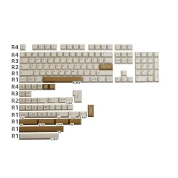 Combos KeyCap tastiera meccanica 142 Profilo di ciliegia del tasto GMK set di tastie di keycap completa ISO INVIO CHIAME PER GH60 GK61X GK64X GK68 84 87 96 980 104