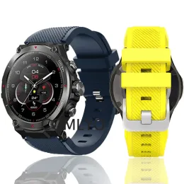 Für Zeblaze Stratos 2 GTR2 GTR 2 Vibe 7 Riemen Silikon Weiche Smart Watch Bandgürtel Wasserdichtes Armband für Männer Frauen Frauen