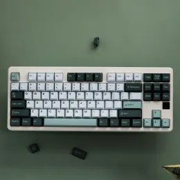 إكسسوارات مجموعة كبيرة مفاتيح GMK Keycaps keycaps الكرز ملف تعريف لوحة مفاتيح ميكانيكية مزدوجة KeyCap للاشمئزاز مع 1.75U 2U shift iso enter