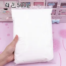 500g/bolsa profissional super leve argila cor macia argila boneca diy lam