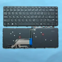 Keyboards 440 G3 US Spanische brasilianische Tastatur für HP Probook 440 G3 440 G4 445 G3 430 G3 430 G4 446 G3 640 G2 645 G2 Backlit V151526ck1