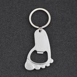 (10Pcs/lot) Baby baptism gifts of Baby Feet bottle opener Key chain favors For Baby shower Party Favors and Baby birthday gifts