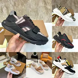 Top BB Scarpe BB Designer Bayberry Shoe Vintage Sneaker Striped Men Women Sneakers Piattaforma a controllamento Scarpe per scarpe casual Shoe Flats Shoe Classic Shoe Outdoor 614