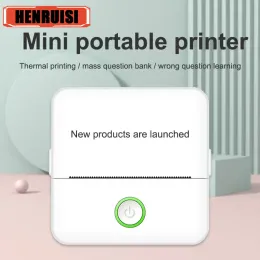 Printers T02 Pocket Thermal Printer Portable Mini Wirelessly BT Connect 203dpi Photo Journal Sticker Label Memo List Printing Clearly