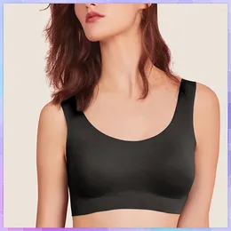 Camisoles Tanks große Größe Unterwäsche Frauen nahtlos bequemer BH mit Pad Tanktops Sport BHs ohne Knochen Brassiere Schlaf Yoga