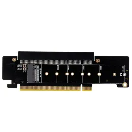 Kort PCIe4.0 x16 till x8+x4+x4 splitteradapterkort för M.2 NVME 223022110 SSD / SFF8639 -kort PCIEXPRESS 4.0 Expansion Card Card