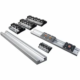 Guida lineare a doppio asse integrato SGR10+3/4 ruota SGB Sliding Block Woodworking Sliding Table Rolling Block Sliding Rail