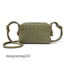 Crossbody Veneeta Loop Bottetega -Geldbörse Single Designer -Taschen Tasche Lady Small Square gewebt 2024 weibliches Schulter -Cowide -Design modisch 6K9x