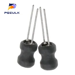 10pcs Dip Power Inductor 6*8 мм 2,2UH 4,7UH 10UH 22UH 100UH 150UH 220UH 330UH 470UH 1MH 2,2 мх 4,7 мм 10 мх. Индуктивность 6x8mm 2 Pins