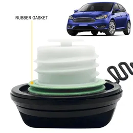 Buy Specious Oil Diesel Fuel Tank Filler Cap, Fit For Ford Fiesta MK5 Ka Fusion Transit Mk8 Tourneo Custom 1580852 7s61 9030 Cb Black Petrol