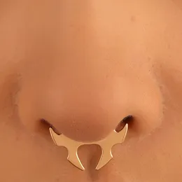 Vivilady 1peece Copper U-образный рог, нос, нос, нос, нос, без пронзительных украшений для женщин и подарка для вечеринок Unisiex
