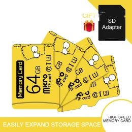 Cartões cartões de memória de alta velocidade 16 GB de 32 GB de 64 GB de 128 GB 256GB Classe 10 Micro TF SD Card Drive Flash Mini Cards TF para telefones celulares/câmeras