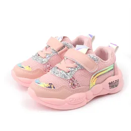 New Sport Children Shod Kids Boys Sneeters Spring Autumn Net Mesh Hook Loop Casual Girls Shoes Running Shoe for Kids