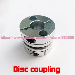 2pcs Servo -Motorwelle Kupplung Aluminium Single Disc Coppler Scheibenkopplung D26 L26 5 6 6,35 8 10 mm
