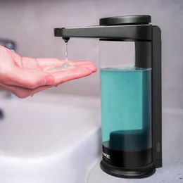 AIKE BEACHSCHER AUTOMATISCHER SOAP -Spender für Küche Automatischer Sensor -Waschmittel Flüssigspender Hände Waschen 500 ml