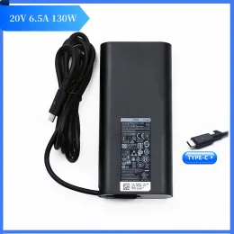 Adapter 130W 20V 6.5A USB Typec AC Laptop Adapter Power Charger för Dell 15 9575 9570 9500 XPS 17 9700 Precision 5550