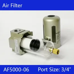 Filtro per detergente per aria compressore AF5000-06 AF5000-10 DROVE MANUALE 3/4 "o 1" Unità di trattamento di sorgente Separatore di olio