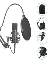 USB Computer Microphone Set 192KHZ 24Bit High Sampling Rate Professional Podcast Condenser Microphone For PC Karaoke YouTube2898290