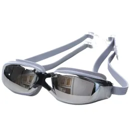 Anti-Fog UV Impermea os óculos de banho de banho de banho de mergulho de mergulho de água de água gafas óculos de natação ajustáveis homens homens nadar óculos