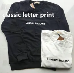 2021 أوروبا لندن إنجلترا مصمم فاخر للرجال الكلاسيكية للطباعة هوديز أزياء قميص Sweatshirt للسيدات غير الرسمي pulover jumper1242218