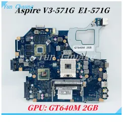 Scheda madre Q5WVH LA7912P Modta per la scheda madre per Acer Aspire V3571 V3571G E1571G Laptop Madono NBRZP11001 HM77 GT640M Scheda grafica 2 GB