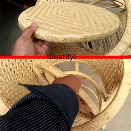 Gy doğal rattan yeni yemek sandalyesi bebek ve bebek çok fonksiyonlu rattan sandalye ev modern basit çocuk güvenlik sandalyesi