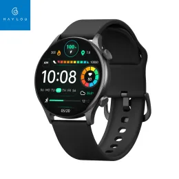 Relógios haylou solar plus rt3 relógio inteligente ls16 1,43 "exibição de bluetooth de bluetooth smartwatch Monitor de saúde Sport à prova d'água relógio esportivo