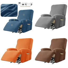 Stuhlabdeckung Velvet Lielingsabdeckung Stretch Split Style All-Inclusive Sessel Lazy Boy Lounger Single Couch Sofa Slipcover