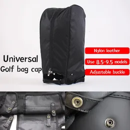 BSE Universal Golf Bag Cap Waterfester staubdes Schutzhut Abdeckung Verstellbarer magischer Stick Nylon -Stoff 240328