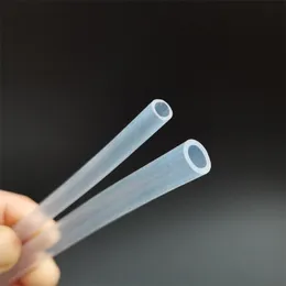 1/5metrar matklass Clear Transparent Silicone Rubber Slang Aquarium Soft Tube rör VVS Slangar 2 4 5 6 7 8 9 10 11 12 14mm