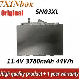 Piller 7xinbox SN03XL 3780mAh 11.4V 44Wh HP EliteBook 725 G3 G4 EliteBook 820 G3 T7N76AW 820 G4 Serisi için Orijinal Dizüstü Pil