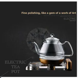 Kamjove-grube szkła czajnik elektryczny, wrząca herbata, inteligencja zdrowia, kolorowy kryształowy piec