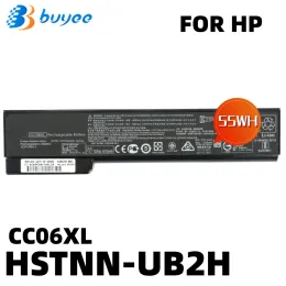 Батареи CC06XL HSTNNUB2H Батарея для ноутбука для HP 8560P 8570P 628369421 628664001 Elitebook 8460p 8460W 8470p 8470W 55WH 10,8 В 4910MAH