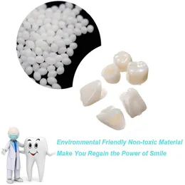 Zahnmaterialzähne gemischt temporäre molare posteriore Furnier Zahnzahn -Werkzeuglücken Falsenteth feste Klebstoff -Zahnwesen