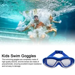 Kinder Schwimmbrillen Anti-Fog-Anti-Ultraviolette 180 Grad Wide Field Swimming Goggles Anti-Leakage Schwimmtraining Brille Brillengläser